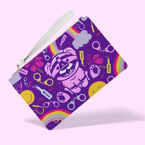 Kinky Bear BDSM Clutch Purse